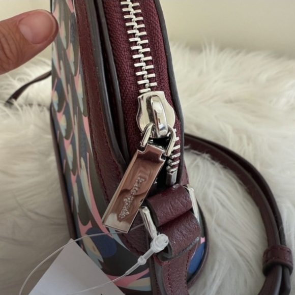 Kate Spade-Sylvia Geo Birds Dome Crossbody Bag (Love Birds 🐦) - Picture 11 of 14